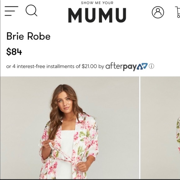 ♥️ Show Me Your MuMu Brie Robe (O/S) - Picture 5 of 6